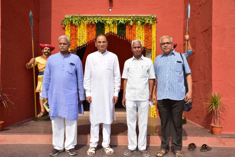 Inauguration of Sree Shivaji Dhyanamandiram