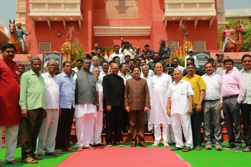 Inauguration of Sree Shivaji Dhyanamandiram