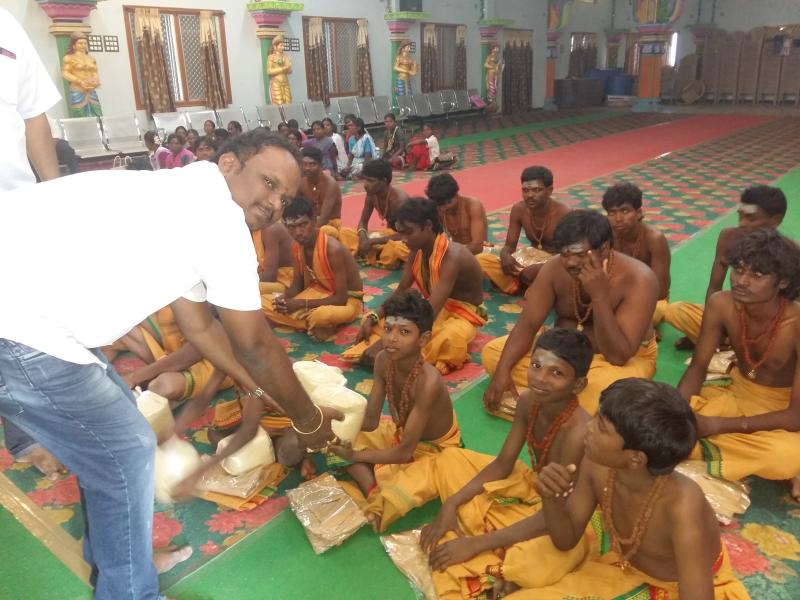 Shiva maala in Tribal villages