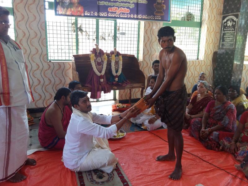 Shiva maala in Tribal villages